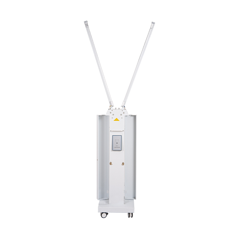 รถเข็นเครื่องฆ่าเชื้อหลอด UV สี่หลอด รถเข็นเครื่องฆ่าเชื้อหลอด UV สี่หลอด